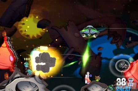 Nuevas imgenes de Worms: A Space Oddity, el nuevo juego para Wii