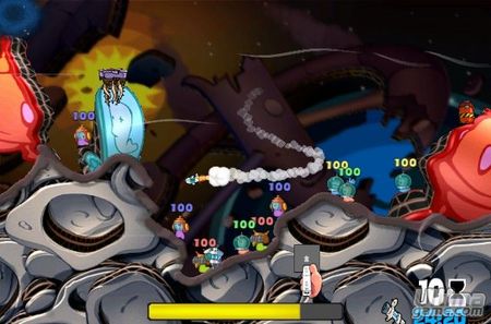 Nuevas imgenes de Worms: A Space Oddity, el nuevo juego para Wii