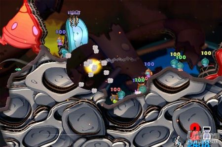 Nuevas imgenes de Worms: A Space Oddity, el nuevo juego para Wii