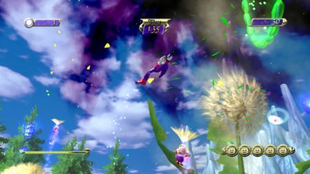 M�s capturas y bell�simos artworks de NiGHTS - Journey of Dreams