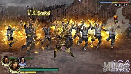 Nuevas im�genes de Warriors Orochi para PSP, el hack