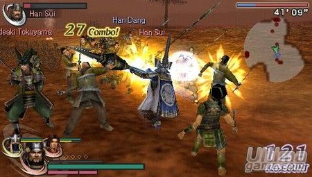 Nuevas imágenes de Warriors Orochi para PSP, el hack