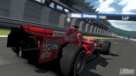 Contempla el Ferrari F1 2007, un coche exclusivo para la versión PAL de Gran Turismo 5 Prologue