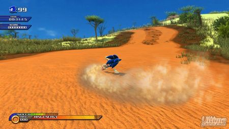 E3 08. SEGA nos desvela la transformacin en erizo-lobo del erizo azul en Sonic Unleashed.