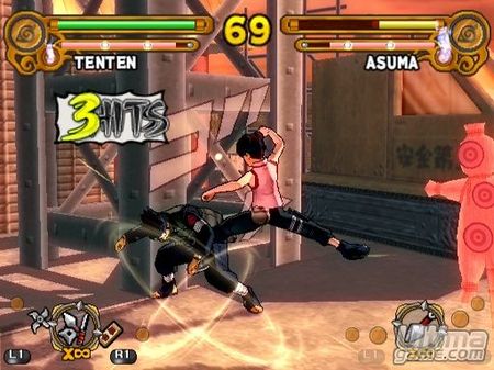 Naruto Ultimate Ninja 3. Los minijuegos, al descubierto con nuevas capturas.