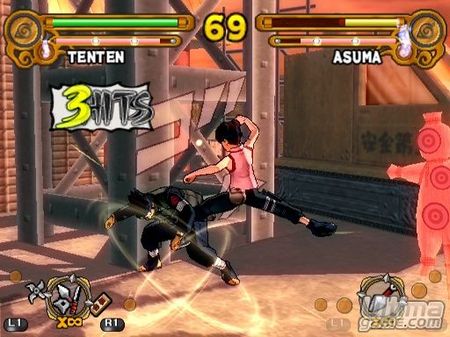 Los ninjas vuelven al  combate en Naruto Ultimate Ninja 3