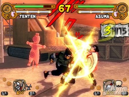 Naruto Ultimate Ninja 3. Los minijuegos, al descubierto con nuevas capturas.