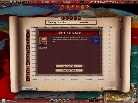 Europa Universalis: Rome, donde ?Veni, vidi, vinci? ser tu nuevo lema