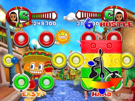 Necesitaremos 2 wiimandos para jugar a Samba de Amigo 