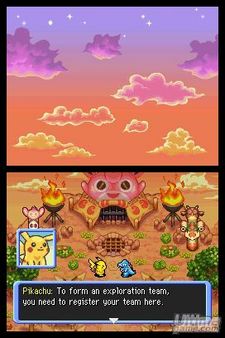Nintendo prepara el lanzamiento USA de Pokmon Mystery Dungeon - Explorers of Time / Darkness con nuevas capturas