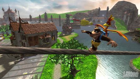 Microsoft filtra el aspecto de lo que ser la tercera entrega de la saga Banjo Kazooie en Xbox 360