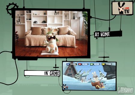Ubisoft desvela oficialmente Rayman Raving Rabbids - TV Party con las primeras capturas