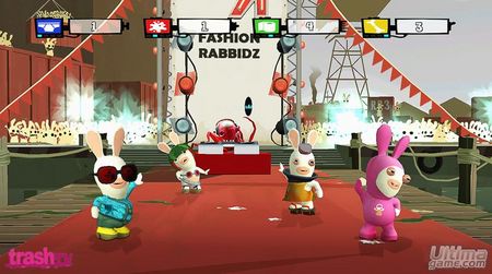 Ubisoft desvela oficialmente Rayman Raving Rabbids - TV Party con las primeras capturas