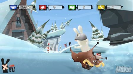 Ubisoft desvela oficialmente Rayman Raving Rabbids - TV Party con las primeras capturas