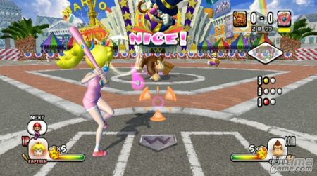 Nintendo desvela a los 42 participantes de Mario Super Sluggers,  una galera de imgenes y un triler que explica el control