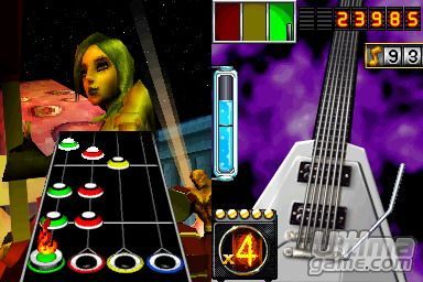Descubre la apariencia de Guitar Hero On Tour de Nintendo DS