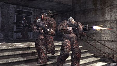 Gears of War 2. Cmo quiere su nivel de violencia: pequeo, mediano o grande?