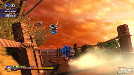 E3 08. SEGA nos desvela la transformaci�n en erizo-lobo del erizo azul en Sonic Unleashed.