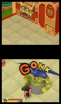 Dragon Ball DS - Goku y Bulma hacen equipo para exprimir a fondo DS