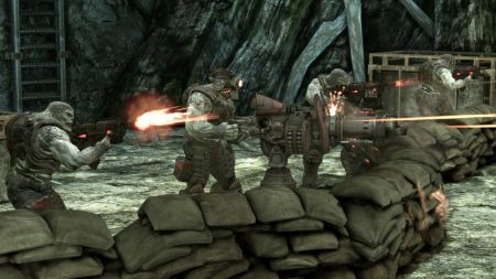 Gears of War 2. Cmo quiere su nivel de violencia: pequeo, mediano o grande?
