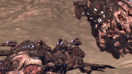 Gears of War 2. Cmo quiere su nivel de violencia: pequeo, mediano o grande?