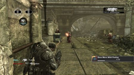 Gears of War 2. Cmo quiere su nivel de violencia: pequeo, mediano o grande?