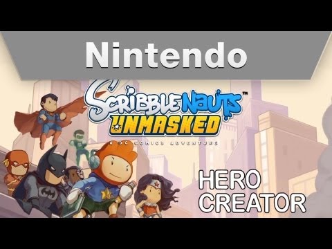 Centenares de superhroes de DC se dan cita en el triler de lanzamiento de Scribblenauts Unmasked