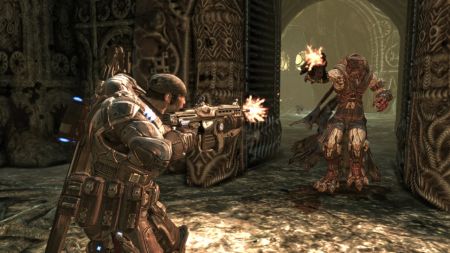 Gears of War 2. �C�mo quiere su nivel de violencia: peque�o, mediano o grande?