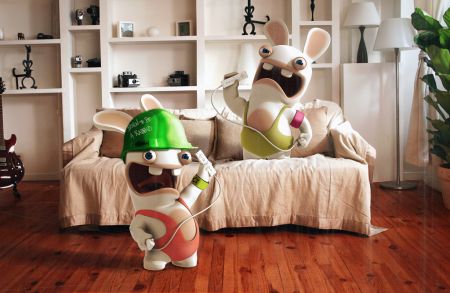 Ubisoft desvela oficialmente Rayman Raving Rabbids - TV Party con las primeras capturas