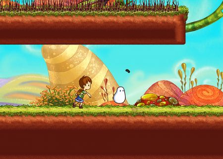 A Boy and His Blob - Un espect�culo... muy animado