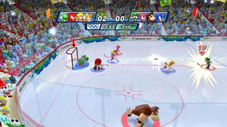 Mario y Sonic en los Juegos Olimpicos de Invierno - Los jefes finales demuestran su podero