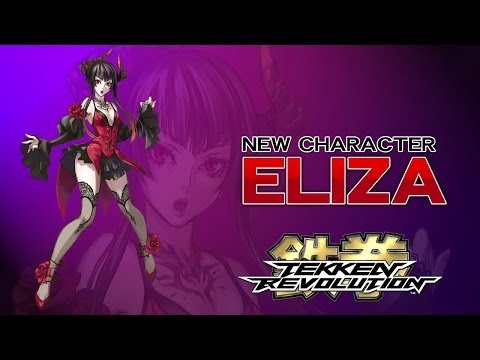 Eliza, la vampiresa de Tekken Revolution, nos muestra sus mejores golpes en vdeo 