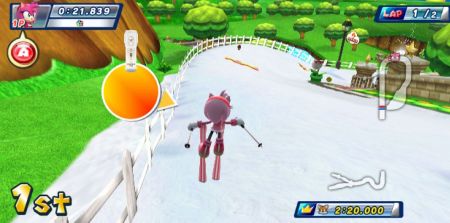 Mario y Sonic en los Juegos Olimpicos de Invierno - Los jefes finales demuestran su podero