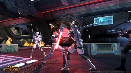 Star Wars : The Old Republic muestra su potencial en v�deo