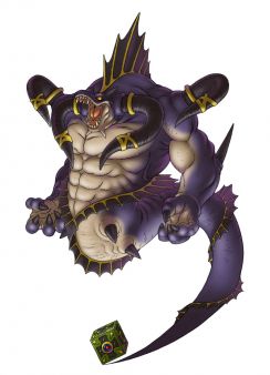 Blue Dragon - Colossal Beast of the Underworld. Enemigos finales