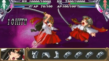 Queens Blade sigue caldeando los circuitos de PSP