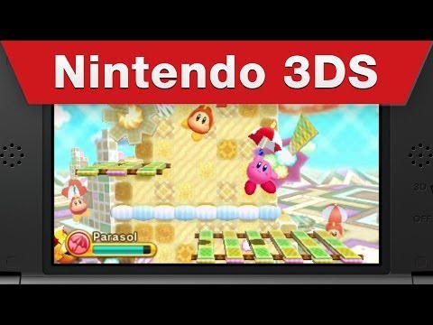 La estrella rosa de Nintendo exhibe sus poderes en Kirby: Triple Deluxe