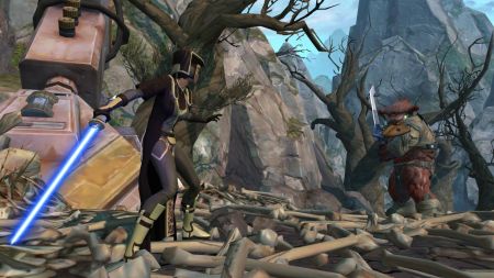 Star Wars : The Old Republic muestra su potencial en v�deo