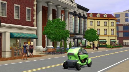 Los Sims 3 - Disfruta del nuevo modelo ecolgico Renault Twizy de manera gratuita