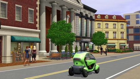 Los Sims 3 - Disfruta del nuevo modelo ecol�gico Renault Twizy de manera gratuita