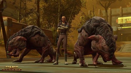 Star Wars : The Old Republic muestra su potencial en v�deo
