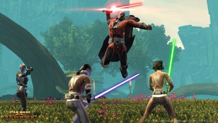 Star Wars : The Old Republic muestra su potencial en vdeo