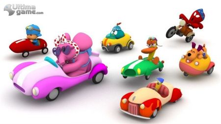 pocoyo wii racing juego