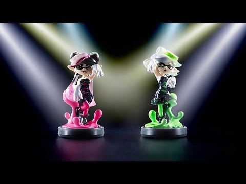 Las Calamarcias (Squid Sisters) se convierten en Amiibos - Noticia para Splatoon