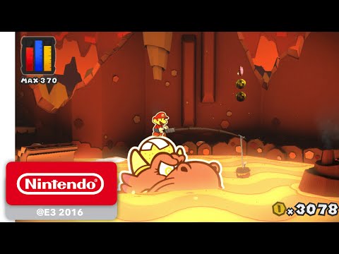 Niveles clsicos saltan al 3D en Paper Mario: Color Splash