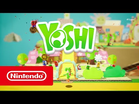 Yoshi se pierde en un nuevo mundo de papel recortable - Noticia para Yoshi's Crafted World