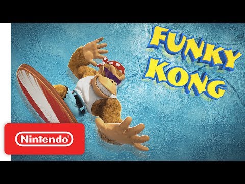 Nintendo nos ensea a Funky Kong, el nuevo personaje jugable para Switch - Noticia para Donkey Kong Country: Tropical Freeze