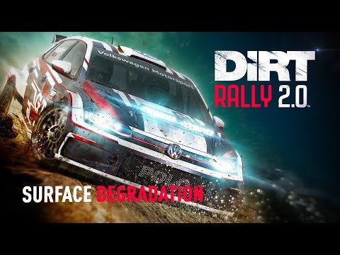 Los creadores del juego nos ensean otra de las grandes novedades a nivel jugable como es la degradacin de la carretera - Noticia para DiRT Rally 2.0