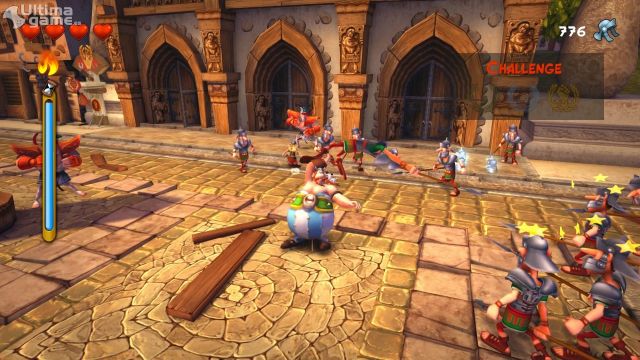 Primeras imgenes de Astrix & Oblix Mission Wifix para Nintendo DS