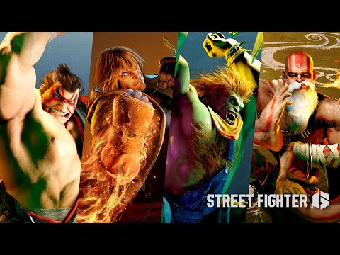 Cuatro viejos conocidos confirmados, y detalles de los modos World Tour y Battle Hub - Noticia para Street Fighter 6